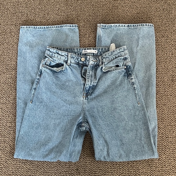 Zara Denim - Zara high rise jean